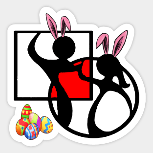 LL Easter Sticker